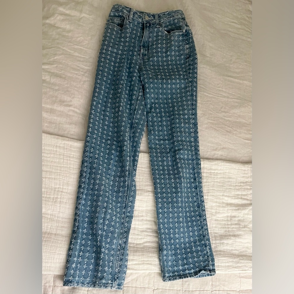 Pacsun Boyfriend Blue Ripped Jeans